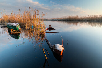 Mikolaj Gospodarek, Boat on the river (Poland, Europe)