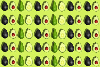 Pascal Krumm, Flat lays of Avocados (Chile, Latin America and Caribbean)