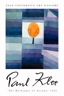 Art Classics, The Harbinger of Autumn by Paul Klee - Germany, Europe)