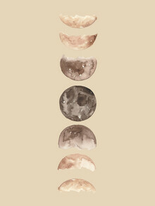 Christina Wolff, Phases of the Moon Art Print (Germany, Europe)