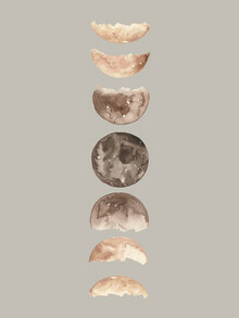Christina Wolff, Phases of the Moon Art Print (Germany, Europe)