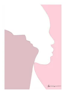 Illustration by Shankar Ramakrishnan: stylized silhouette of a yogini in a meditative pose