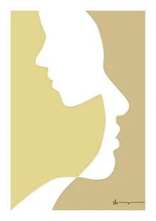 Illustration by Shankar Ramakrishnan: silhouettes of women in yoga poses