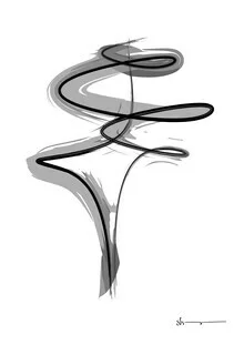 Illustration by Shankar Ramakrishnan: abstract spirals in soft tones.