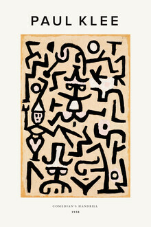 Art Classics, Paul Klee Comedians Handbill - Germany, Europe)