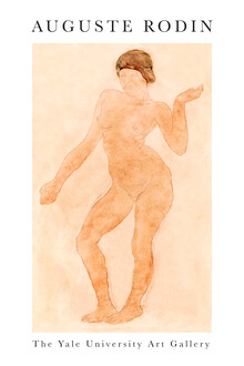 Art Classics, Nude, Right Knee Flexed by Auguste Rodin