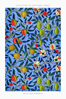 Art Classics, Four Fruits Pattern von William Morris - Großbritannien, Europa)