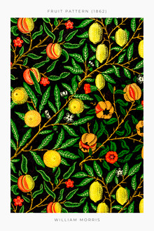 Art Classics, Fruit Pattern 1862 von William Morris - Großbritannien, Europa)