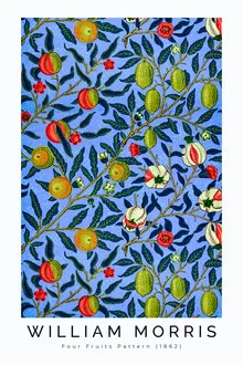 Four Fruits Pattern II by William Morris - Fineart photography by Art Classics