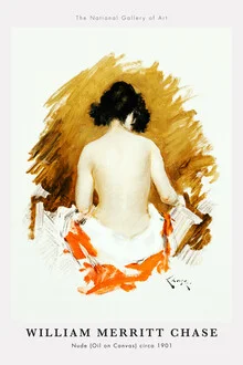 Wall art by Art Classics: portrayal of a nude in soft colors and flowing lines.