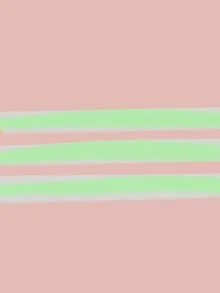 Wall art by Ute Arnold: soft sporty illustration in pink and neon hues