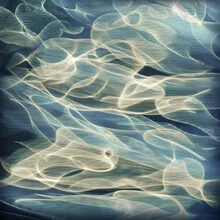 Abstract photo art by Lena Weisbek: gentle water patterns in calming colors