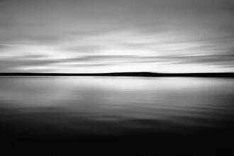 Photo art by Lena Weisbek: tranquil scene with sky and waves, harmonious colors