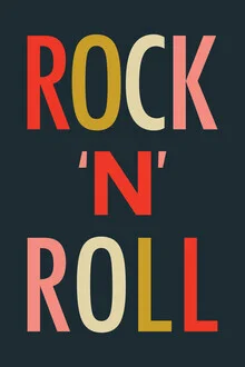 Colorful wall art featuring typography that encourages dancing.