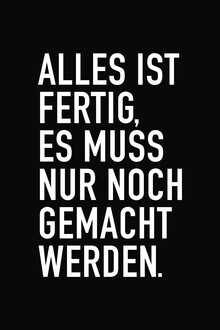 Typo Art, Alles Ist Fertig (Germany, Europe)