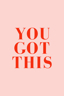 Typo Art, You Got This pink (Germany, Europe)
