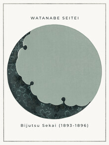Japanese Vintage Art, Mond von Watanabe Seitei