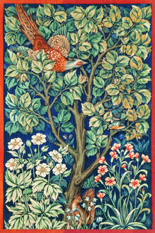 Art Classics, William Morris and John Henry Dearle: Cock Pheasant