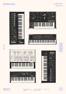 Florent Bodart, Synthesizers - Japanese Collection (Germany, Europe)