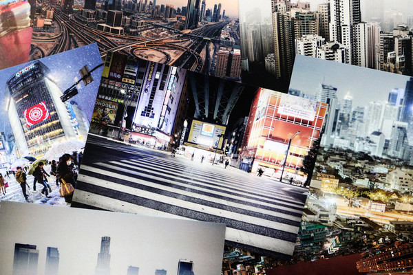 Postcard set Urban