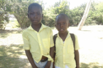 Sponsor Olrich in Haiti