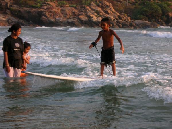 Insure Kids of Kovalam Surf Club