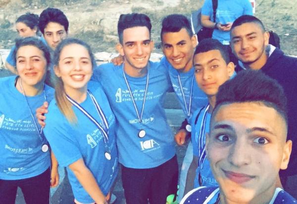 Équipes de course de jeunes israélo-palestiniennes